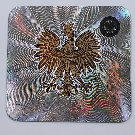 Hologramy kolekcjonerskie 31-03-27 – podgląd wzoru B do pakietu